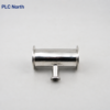 304 Reducing Tee Vacuum Fitting KF Stainless Steel 304 Reducing Tee Vacuum Fitting