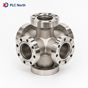 CF 6-Way Cross Vacuum Fitting SS304 DN16–DN160