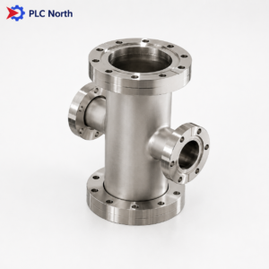CF Reducing Cross Vacuum Fitting SS304 DN35–DN160