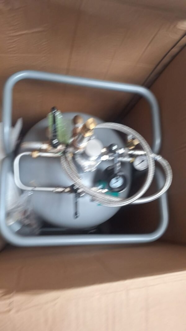 Liquid Nitrogen Tank for TCE TCL pressure Regulator (2) Liquid Nitrogen LN2 Supply Vessel Tank System