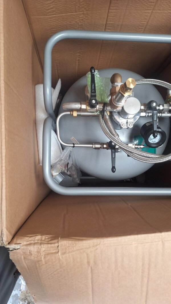 Liquid Nitrogen Tank for TCE TCL pressure Regulator (7) Liquid Nitrogen LN2 Supply Vessel Tank System